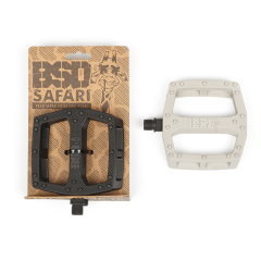 Bsd Safari Pedal-Pedals Plastik 9/16'' Bej