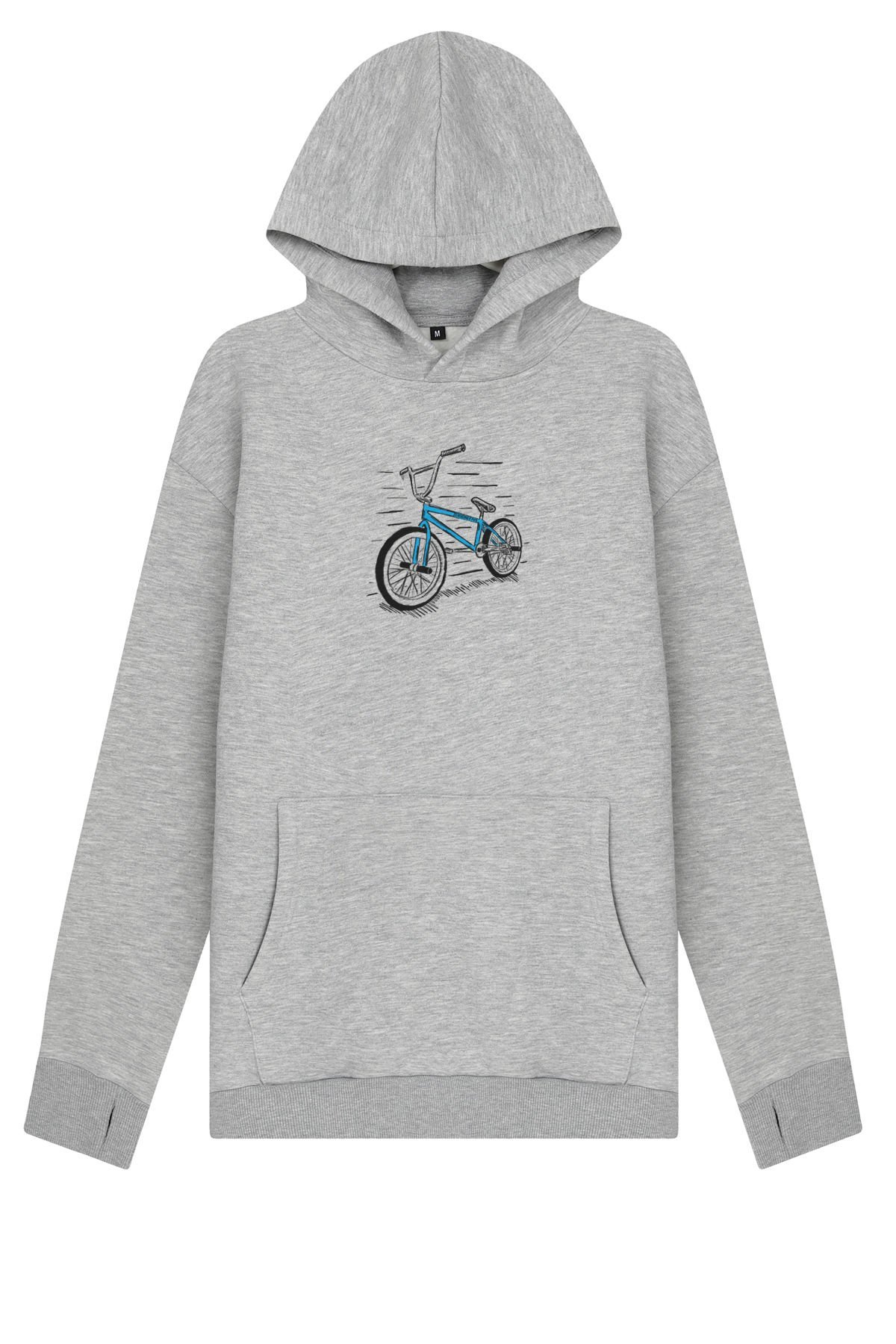 Zero One Five Attitude Hoodie - Gri