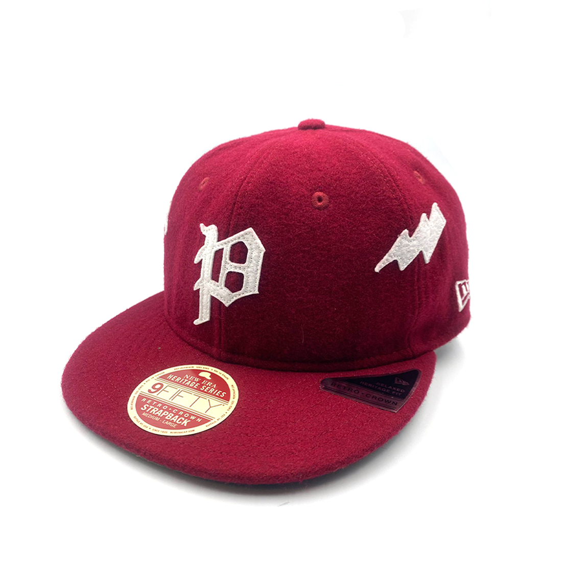 New Era 9FIFTY P 1883 Heritage Strapback Cap-Şapka Kaşe Bordo
