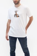 Zero One Five No Kickstand T-Shirt Beyaz