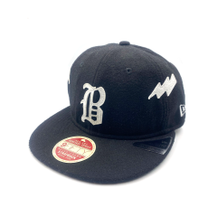 New Era 9FIFTY B 1871 Heritage Strapback Cap-Şapka Kaşe Siyah