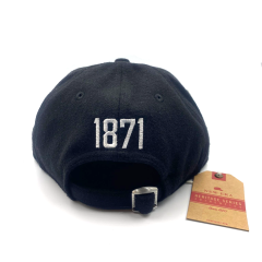 New Era 9FIFTY B 1871 Heritage Strapback Cap-Şapka Kaşe Siyah