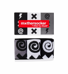 Mxthersocker Big Beeps 3'li Paket Çorap - Socks Unisex