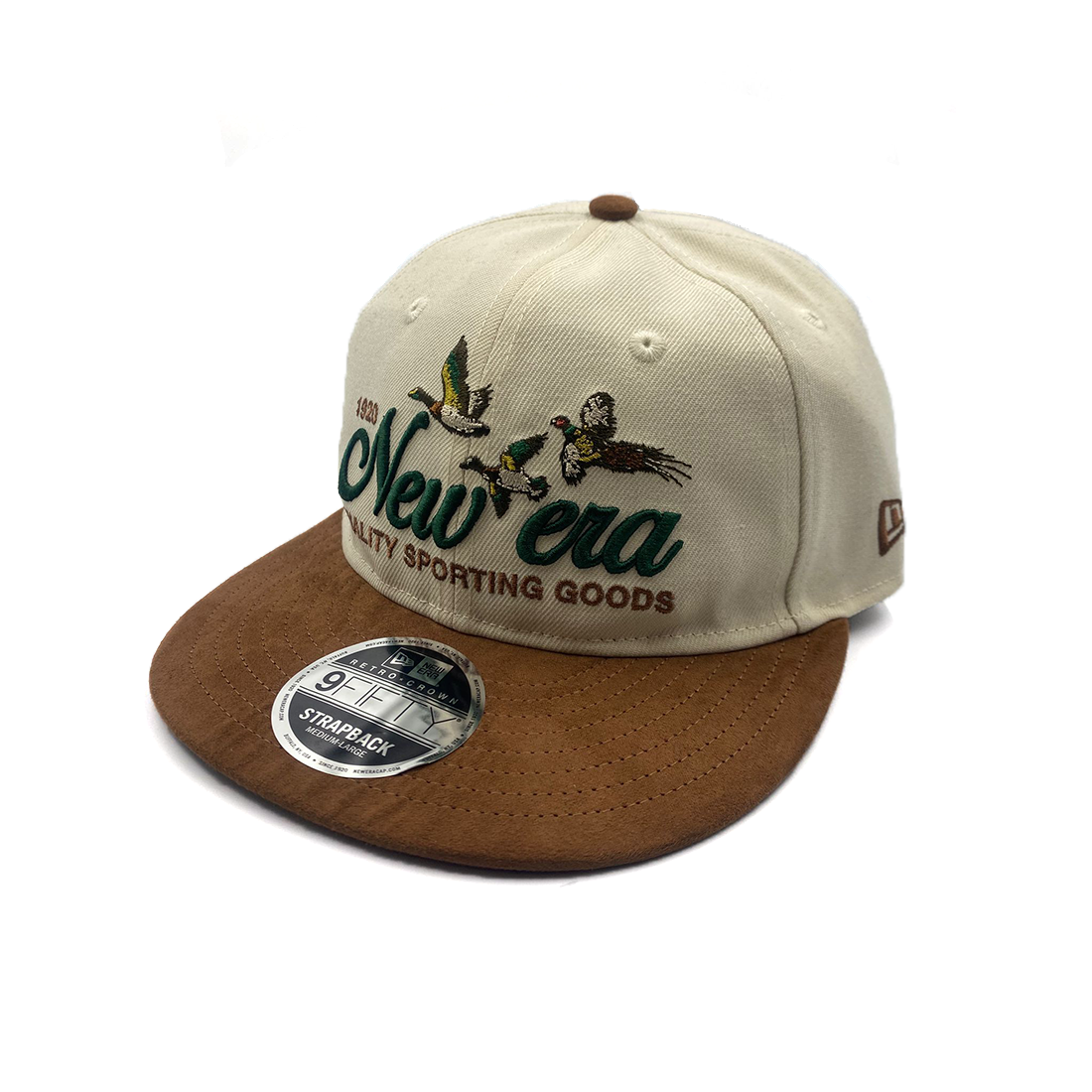 New Era 9FIFTY 1920 Sporting Goods Strapback Cap-Şapka Bej