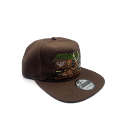 New Era 19TWENTY Heritage American Sportwear Adjustable Cap-Şapka Kahverengi