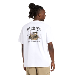 Dickies Snake Ss Tee T-Shirt-White