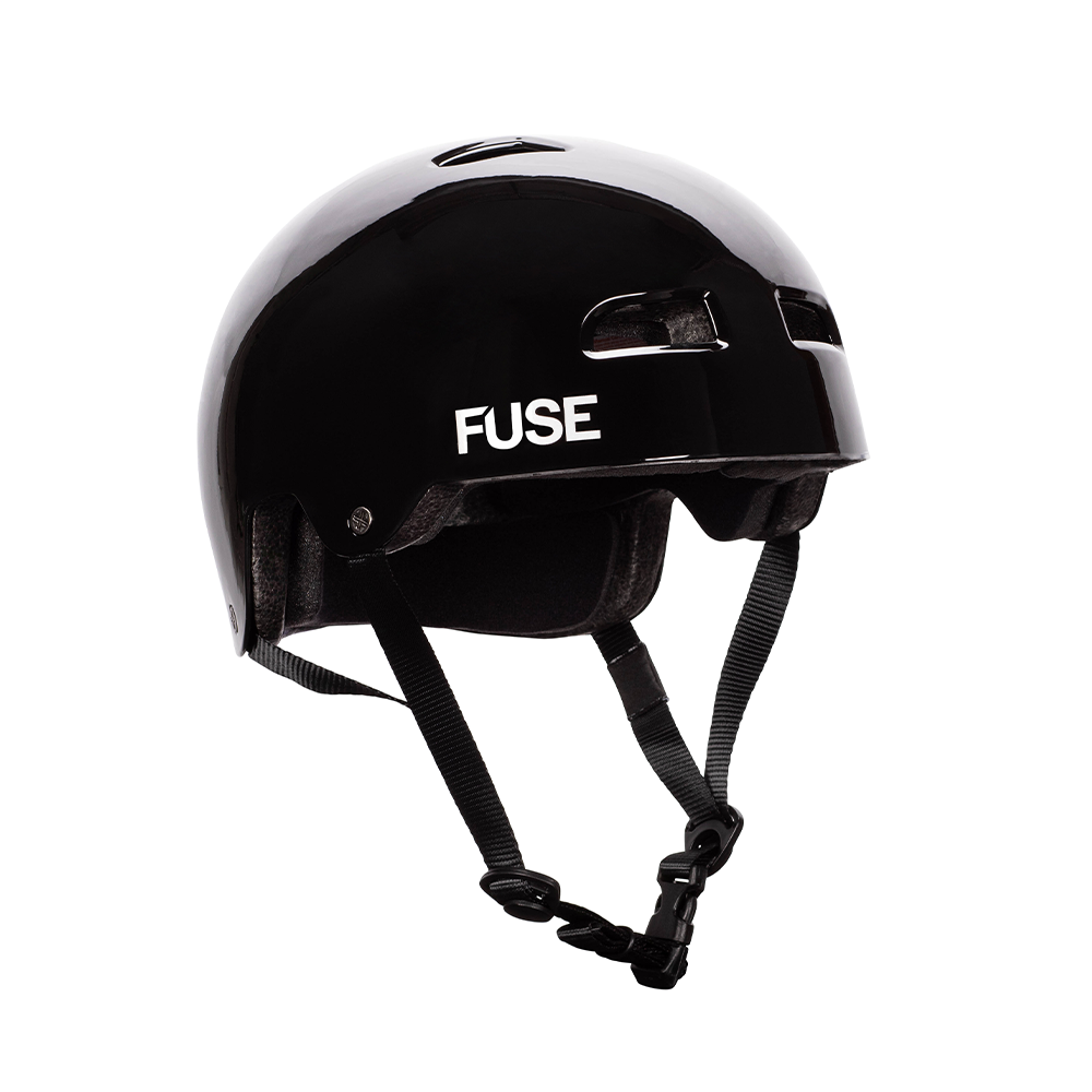 Fuse Alpha Kask-Helmet Parlak Siyah