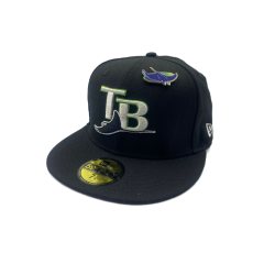 New Era 59FIFY TB Rays Fitted Cap-Şapka Siyah