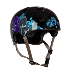 TSG Evolution Graphic Designs Bubblestyle Kask-Helmet S/M Siyah