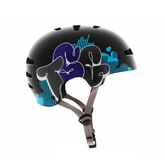TSG Evolution Graphic Designs Bubblestyle Kask-Helmet S/M Siyah