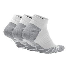 Nike Everyday Max Crushioned Unisex Antrenman Çorabı (3Çift) Beyaz/Gri
