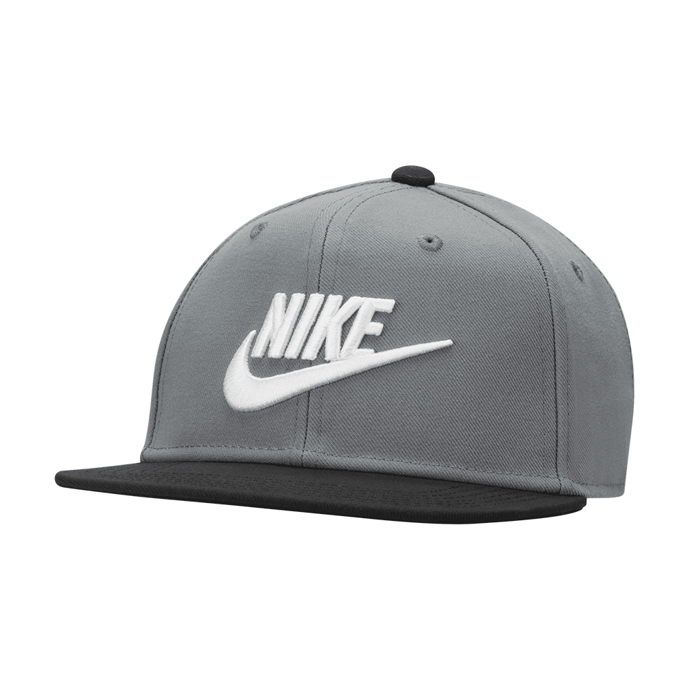 Nike Pro Ayarlanabilir Şapka-Gri/Siyah