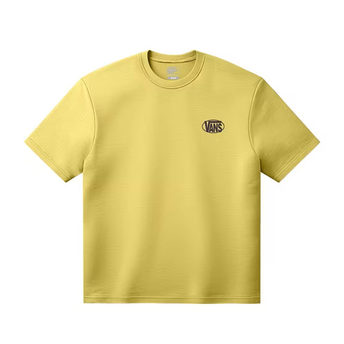 Vans Oval Logo Loose T-Shırt Sarı