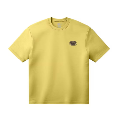 Vans Oval Logo Loose T-Shırt Sarı