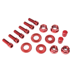 Salt Somun ve Cıvata Paketi-Nut Bolt Hardware Pack Kırmızı