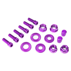 Salt Somun ve Cıvata Paketi-Nut Bolt Hardware Pack Mor