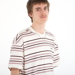 Dickies East Liberty Stripe Shortsleeve T-Shirt Bej