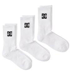 Dc Crew Uzun Çorap Beyaz (3 Çift Pk) 40-45 Numara