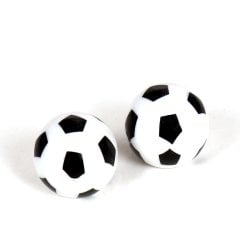 Zoid Futbol Topu Sibop Kapağı 2 Adet Beyaz/Siyah