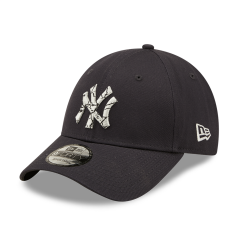 New York Yankees Marble Infill Navy 9FORTY Unisex Şapka-Hat