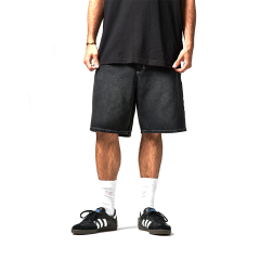 Route One Super Baggy Şort-Siyah