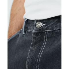 Route One Super Baggy Şort-Siyah