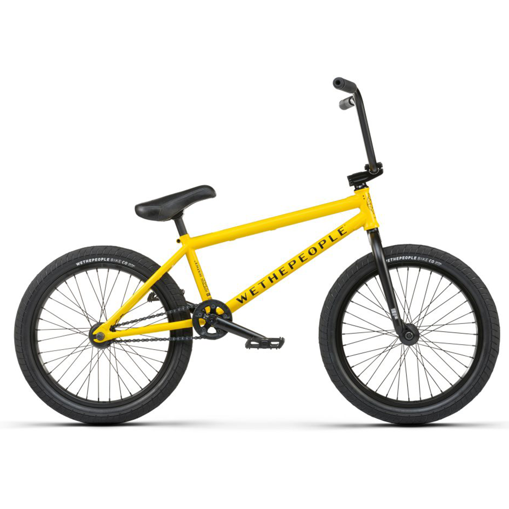 Bmx Wethepeople Justice 20.75'' Mat Taksi Sarı Akrobasi Bisikleti
