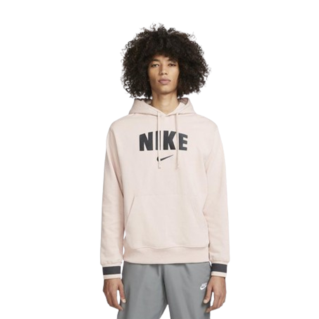 Nike Sportswear Retro Fleece Pullover Hoodie Kapşonlu Mürdüm