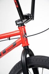 Bmx Zoid Dee-Jay Pro Freecoaster Akrobasi Bisikleti Mat Kırmızı