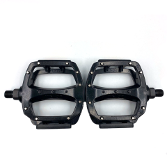 Wellgo İnce Diş Alüminyum Pedal-Pedals 1/2'' Siyah