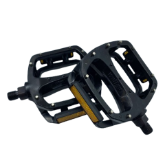 Wellgo İnce Diş Alüminyum Pedal-Pedals 1/2'' Siyah