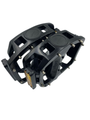 Wellgo İnce Diş Alüminyum Pedal-Pedals 1/2'' Siyah