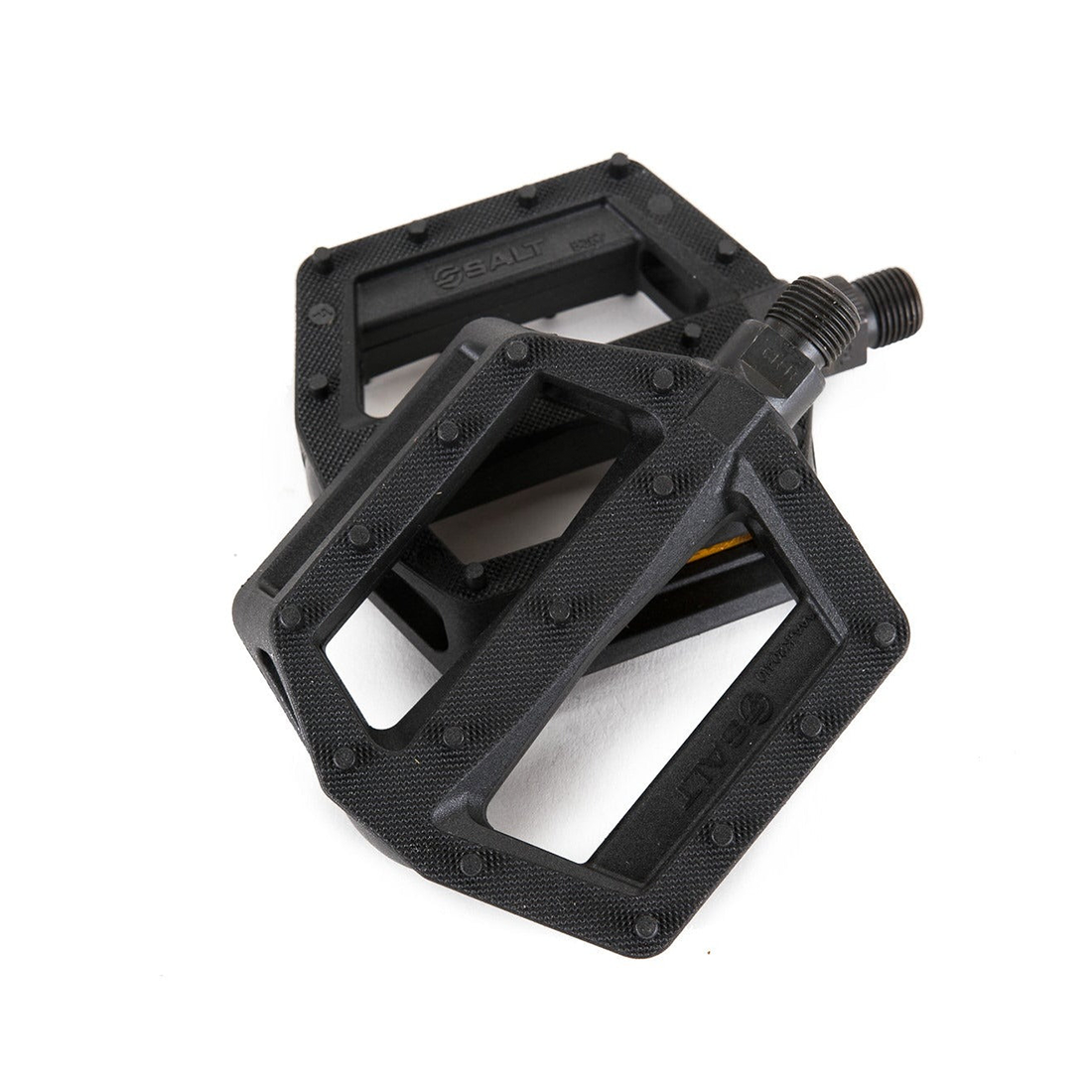 Salt Junior Pedal-Pedals Plastik 1/2'' Siyah