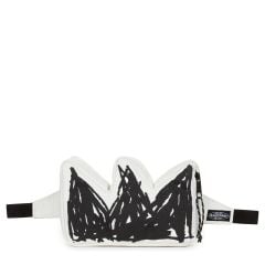 Eastpak X Crown Basquiat X Crown  Bel Çantası-Siyah