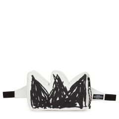 Eastpak X Crown Basquiat X Crown Freebag-Bel Çantası Siyah