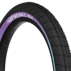 Eclat Fireball Dış Lastik-Tire 20'' X 2.40'' Siyah/Mor-Turkuaz