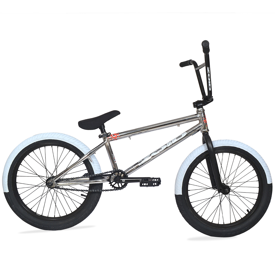 Bmx Zoid Loonies Akrobasi Bisikleti Krom Zebra 20.60''
