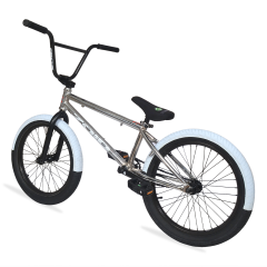 Bmx Zoid Loonies Akrobasi Bisikleti Krom Zebra 20.60''