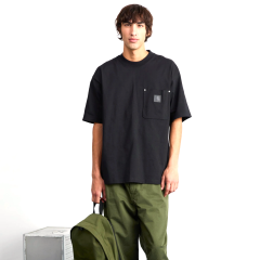 Carhartt Eldon Organic T-Shirt Siyah