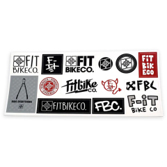 Fit Bike Promo Çıkartma Seti - Sticker