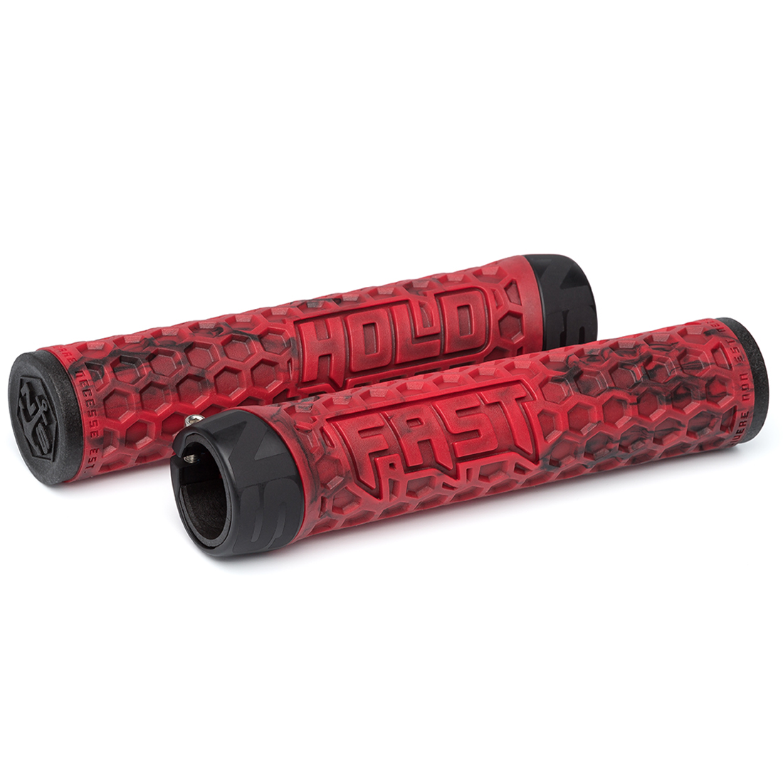 Ns Bikes Hold Fast Elcik-Grips Kırmızı/Siyah