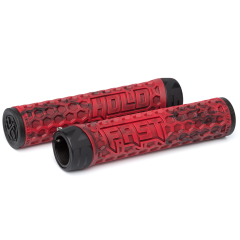 Ns Bikes Hold Fast Elcik-Grips Kırmızı/Siyah