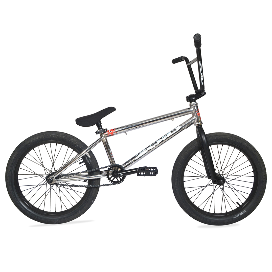 Bmx Zoid Loonies Akrobasi Bisikleti Krom 20.60''