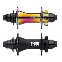 NS Rotary Rear Single Speed Disc Hub (32H) Oilslick