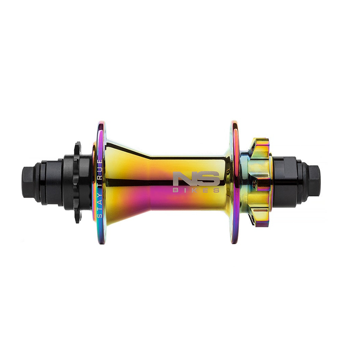 NS Rotary Rear Single Speed Disc Hub (32H) Oilslick