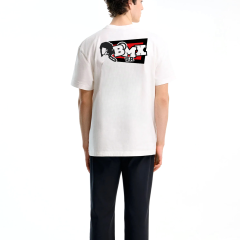 Bmxtr Logo T-Shirt Beyaz