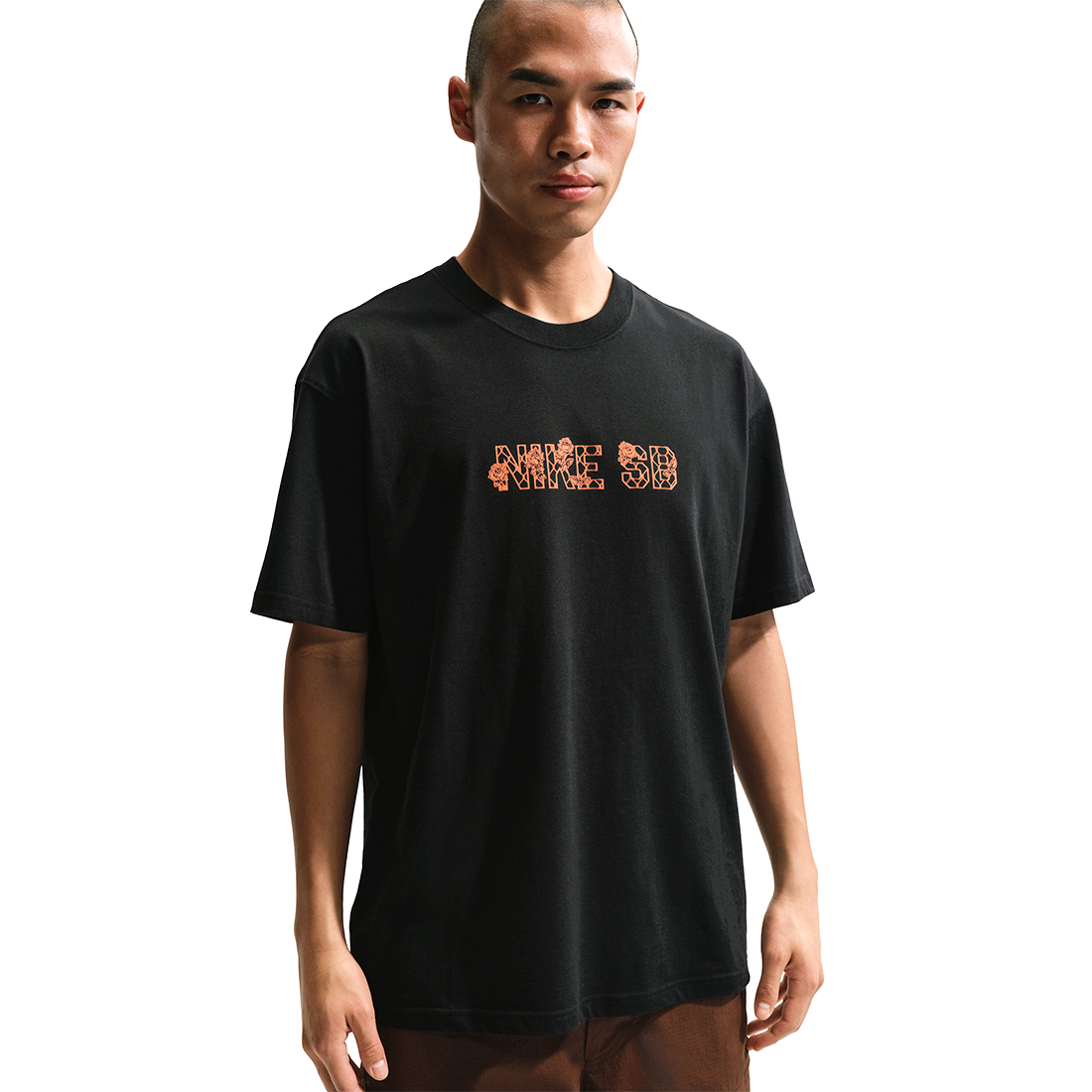 Nike SB U NK  Tee Lse Varsity T-Shirt Siyah