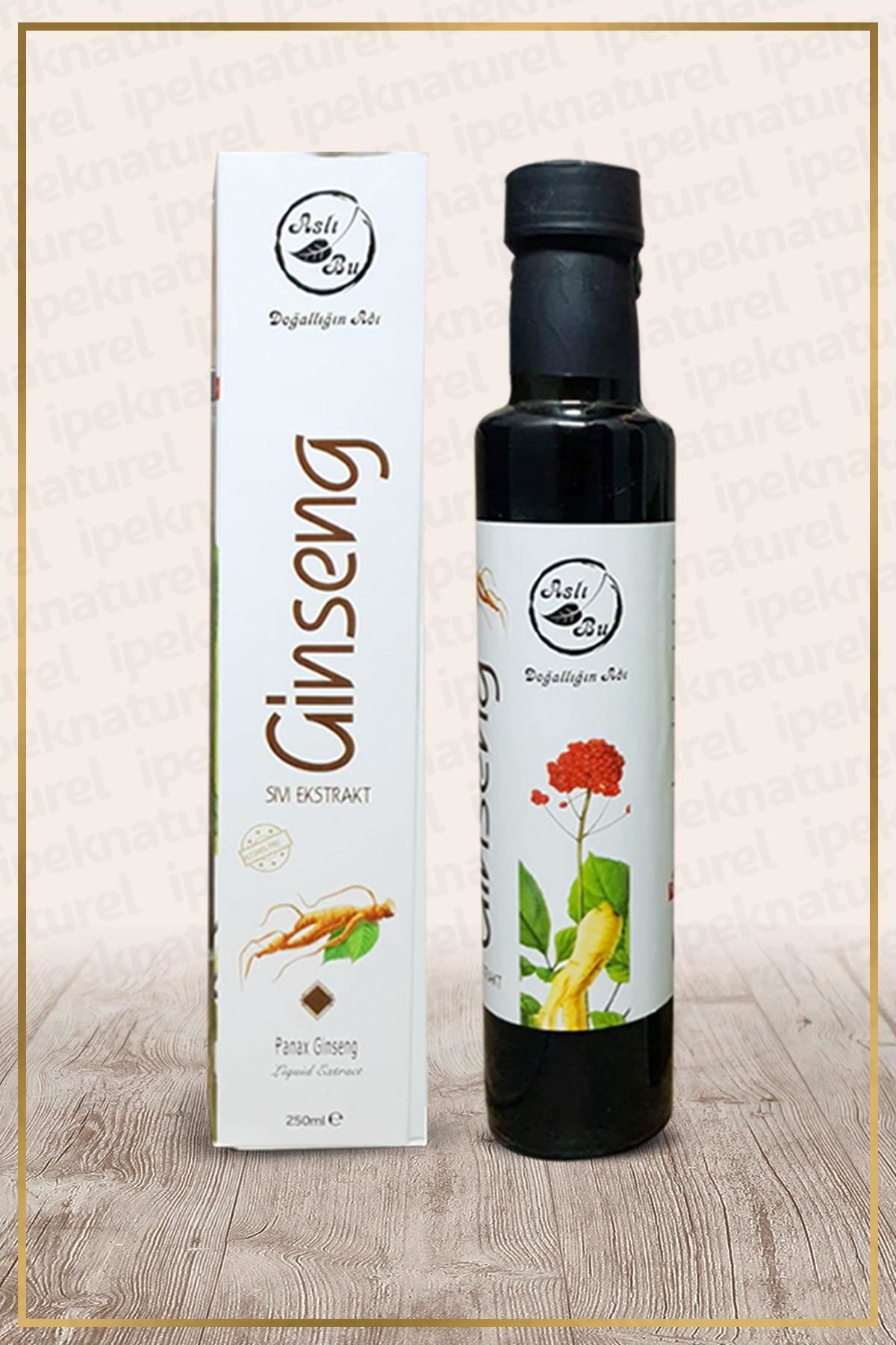 Aslı Bu Ginseng Sıvı Ekstraktı (Panax Ginseng) 250 ml