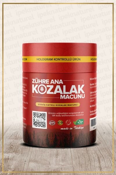 Stevia Katkılı Zühre Ana Kozalak Macunu 240 ml