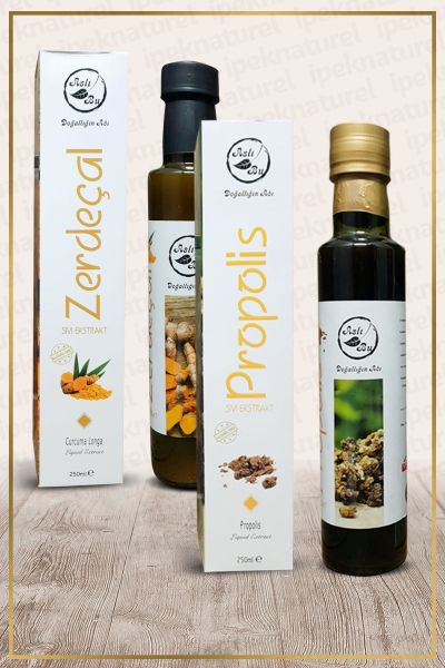 Aslı Bu Zerdeçal Ve Propolis Ekstraktı Setli